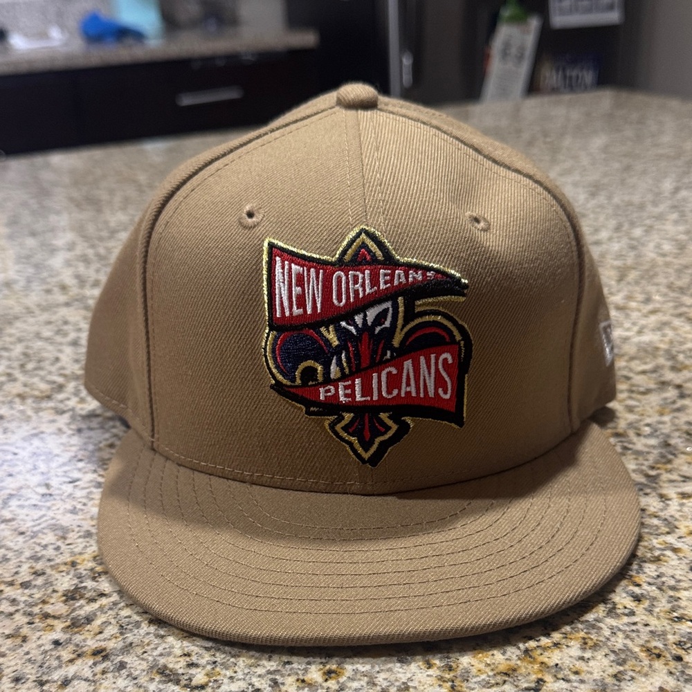 New Orleans Pelicans Tan SnapBack